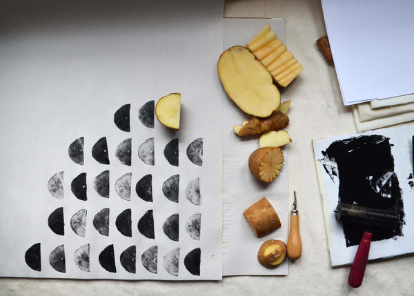 Seek DIY: Block Printing at Home