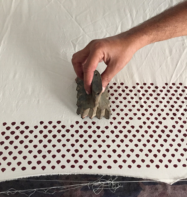 Seek Process: Hand Block Printing