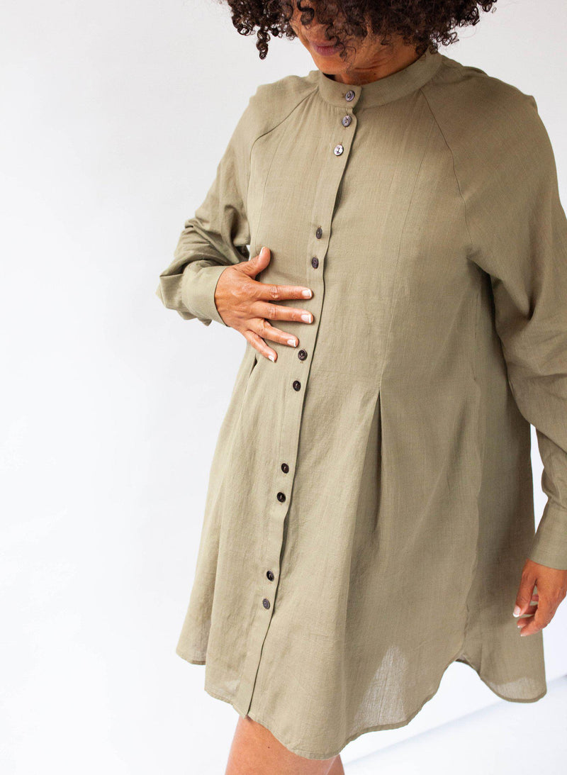 Seek Bazaar | Sonia Dress, olive