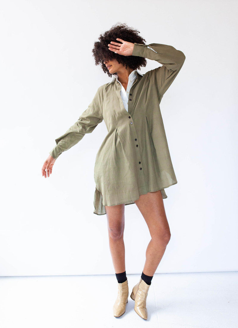 Seek Bazaar | Sonia Dress, olive
