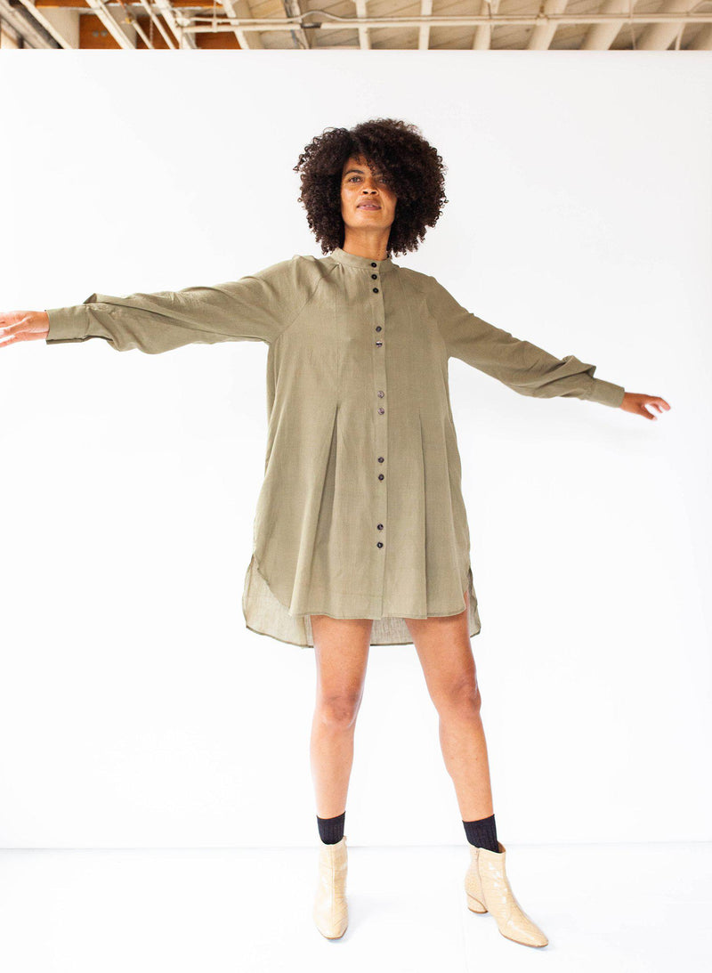 Seek Bazaar | Sonia Dress, olive