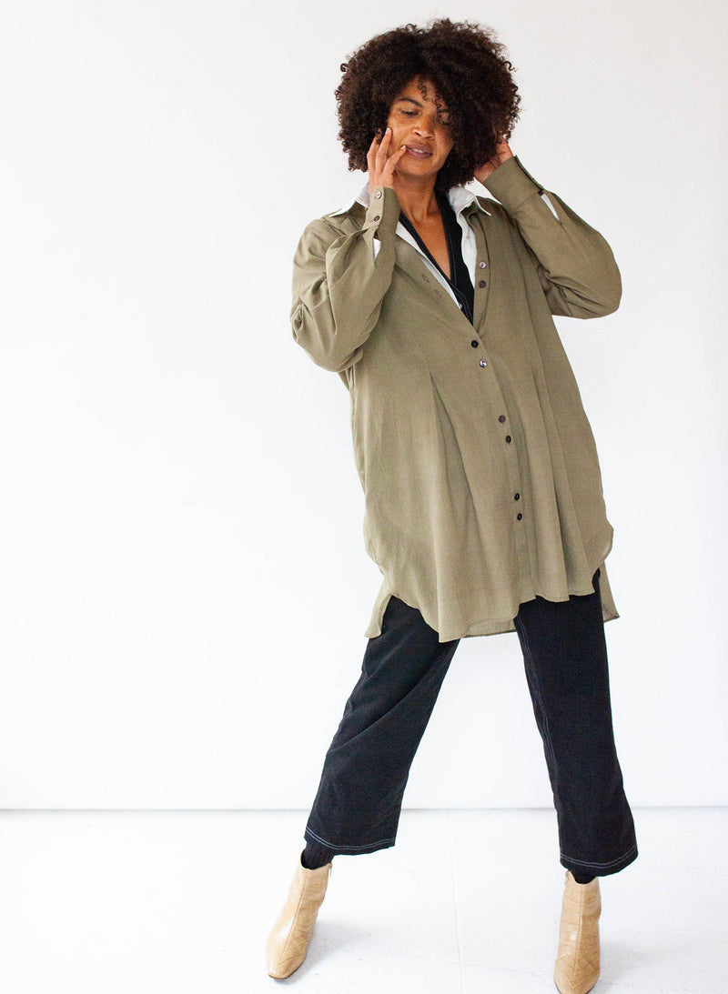 Seek Bazaar | Sonia Dress, olive