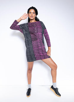 Seek Bazaar | Sara Dress, foliage print