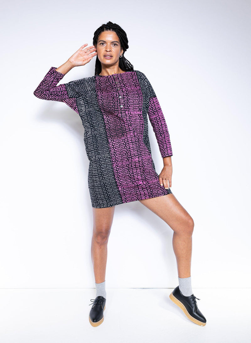 Seek Bazaar | Sara Dress, foliage print