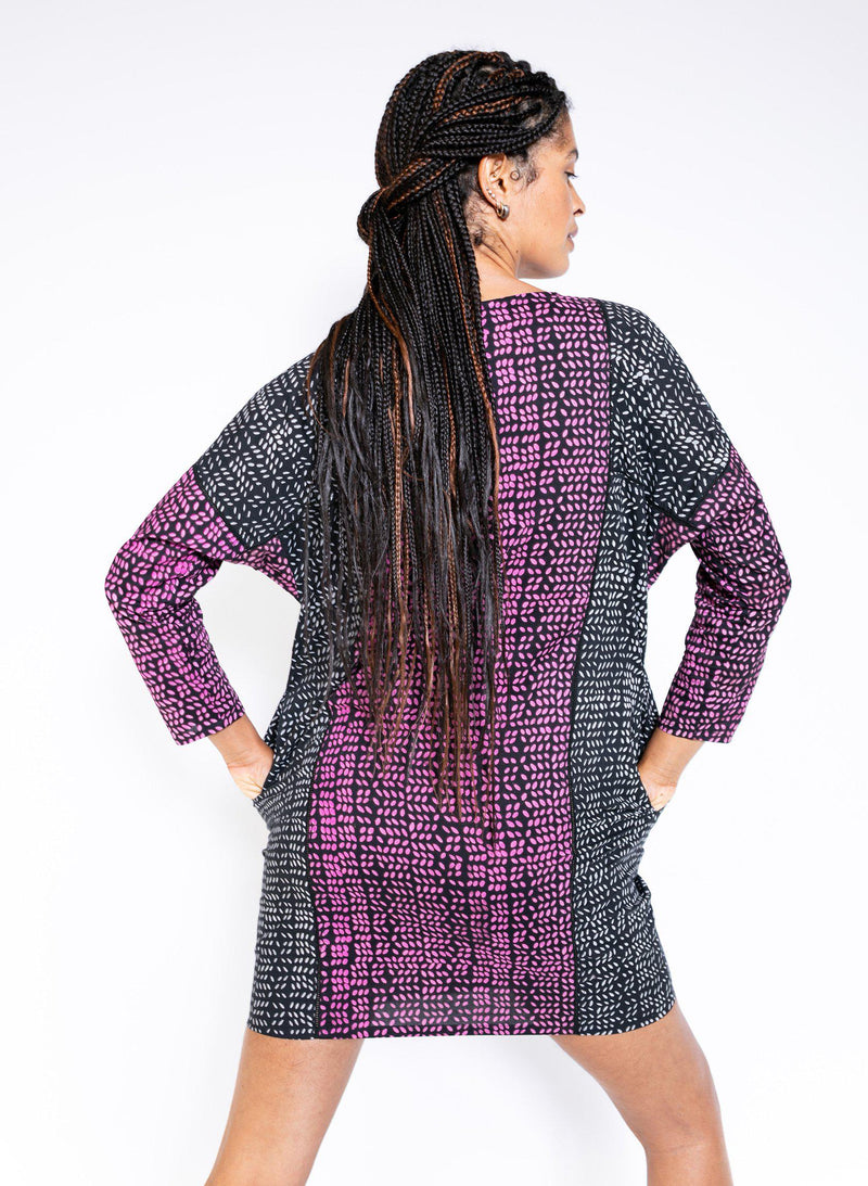 Seek Bazaar | Sara Dress, foliage print