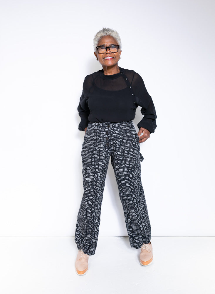 Seek Bazaar | Terrain Pants, foliage print