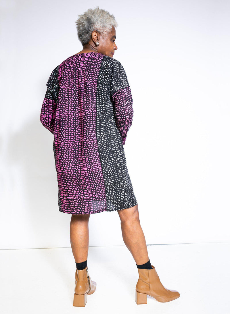 Seek Bazaar | Sara Dress, foliage print