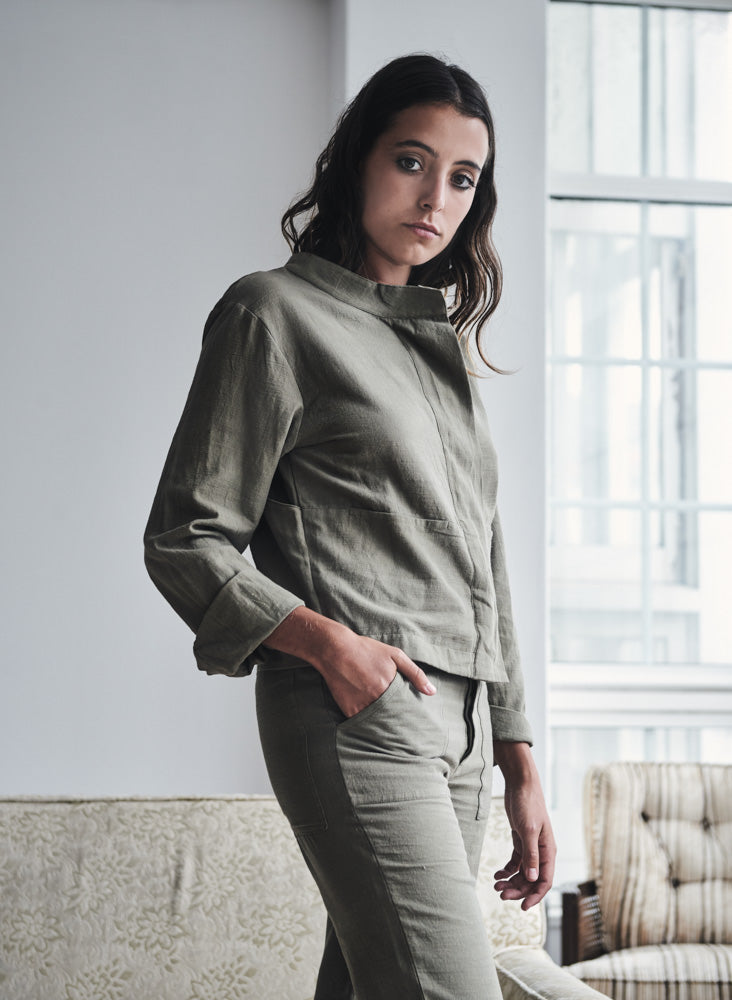 Seek Bazaar | Spring Pants, olive