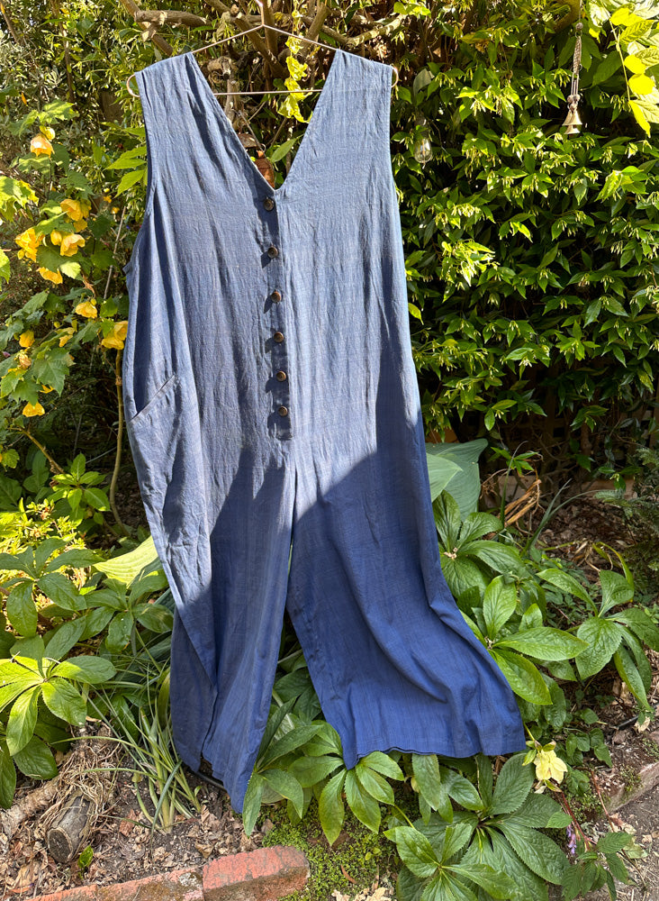 Seek Bazaar | Posta Romper, deep indigo