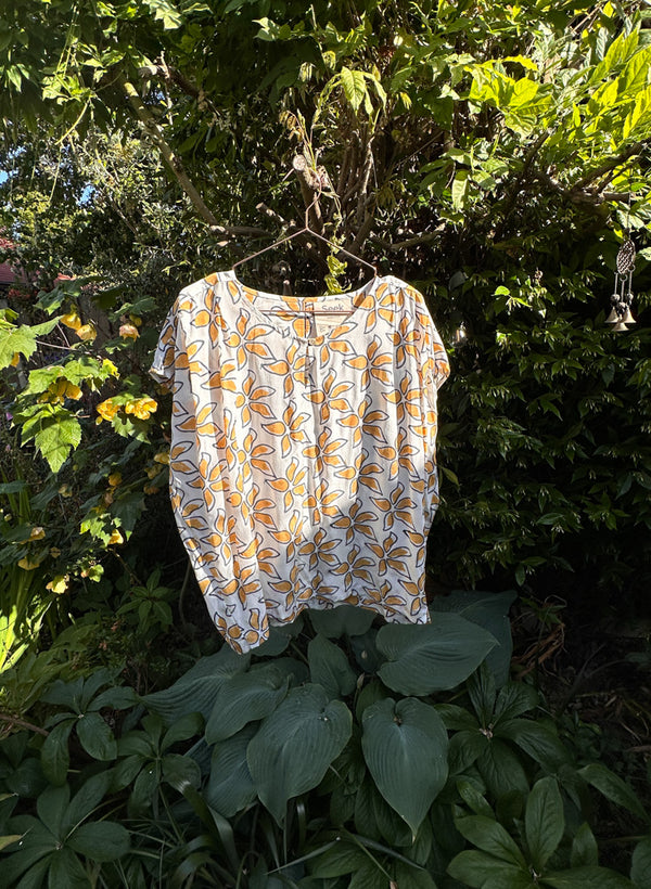 One of a Kind | Gualala Top, offerings silk