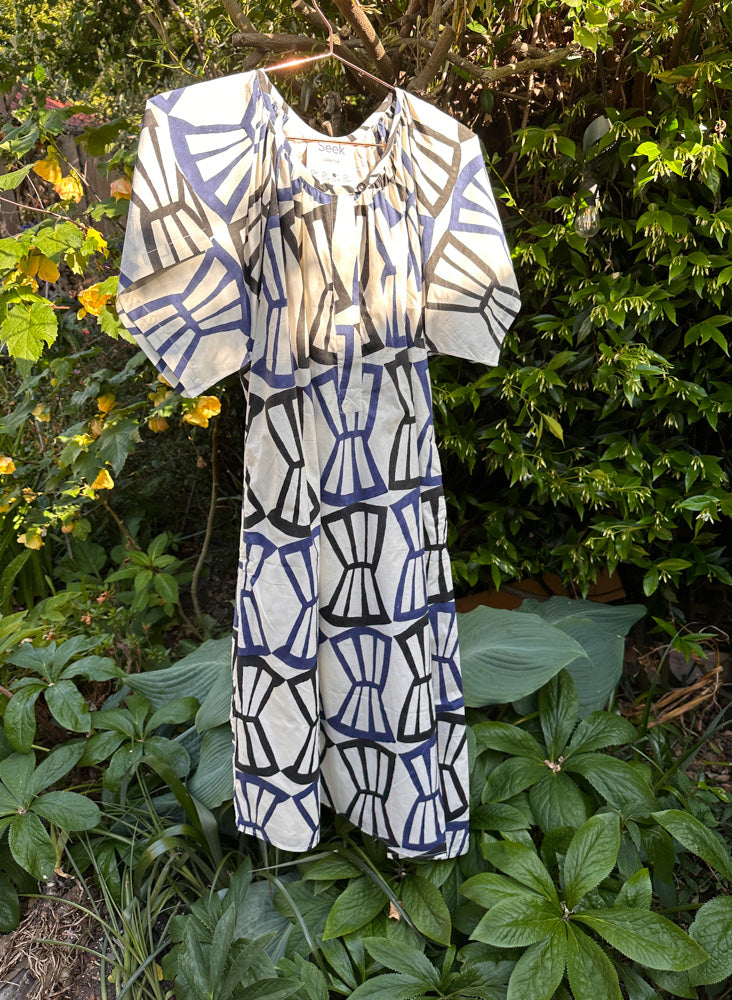 Seek Bazaar | Leta Dress, bialetti print