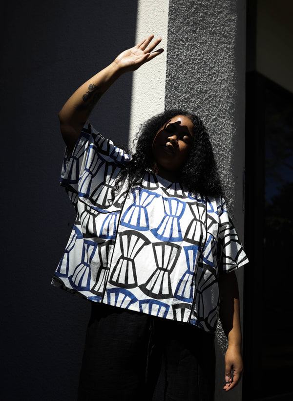 Jynne Shirt, bialetti print
