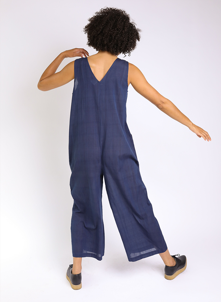 Seek Bazaar | Posta Romper, deep indigo