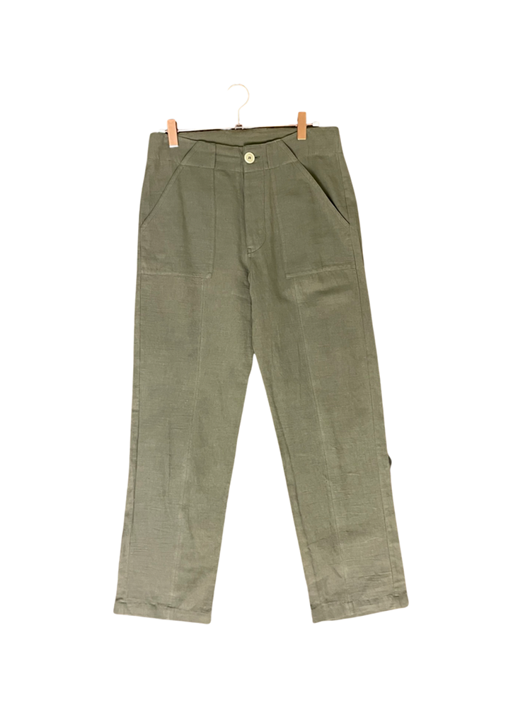 Seek Bazaar | Spring Pants, olive