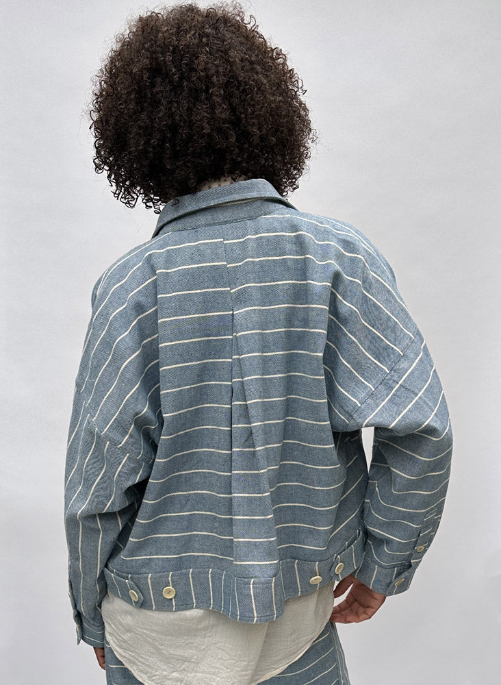 Tulsi Jacket, atlantic stripe