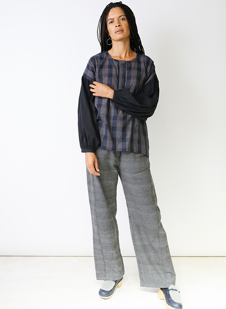 Haus Pants, black twill