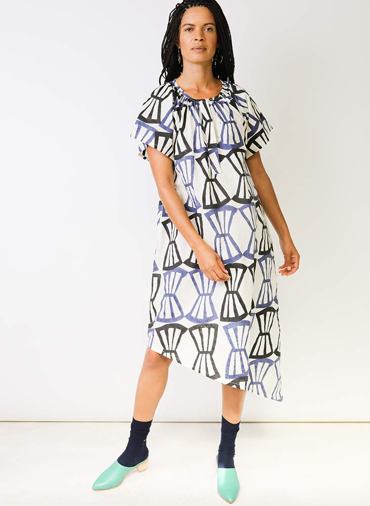 Leta Dress, bialetti print