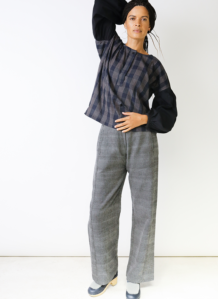 Haus Pants, black twill