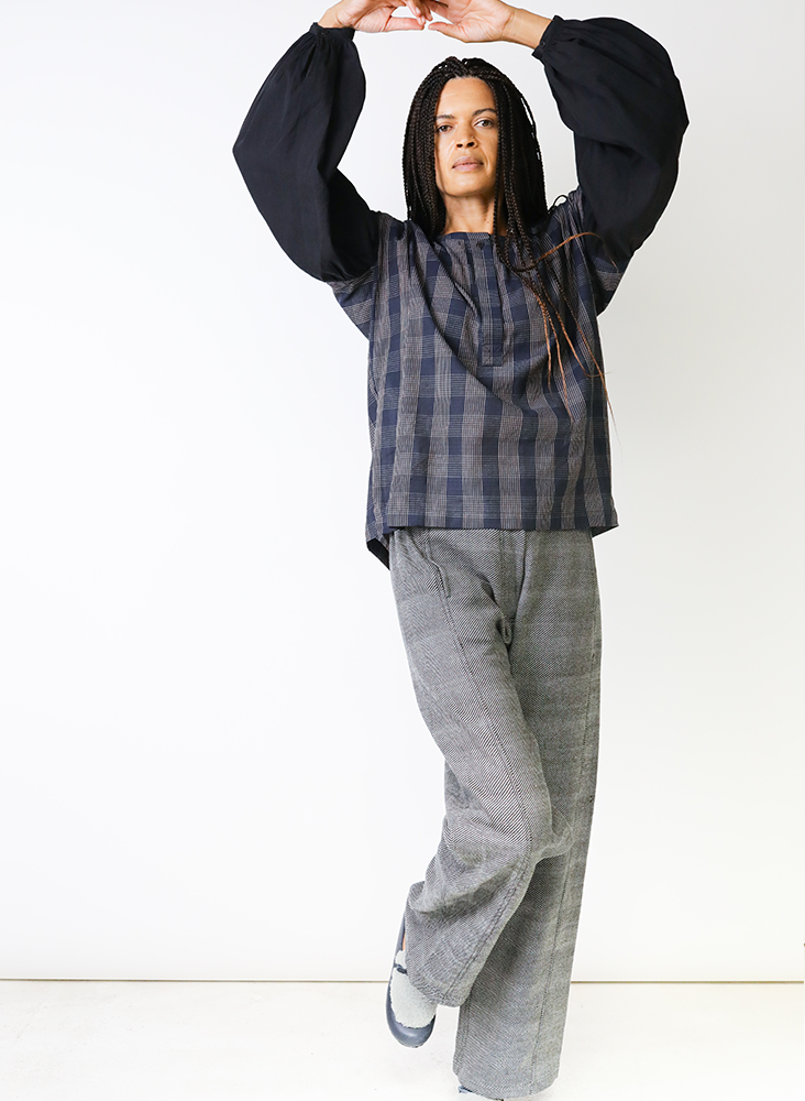 Haus Pants, black twill