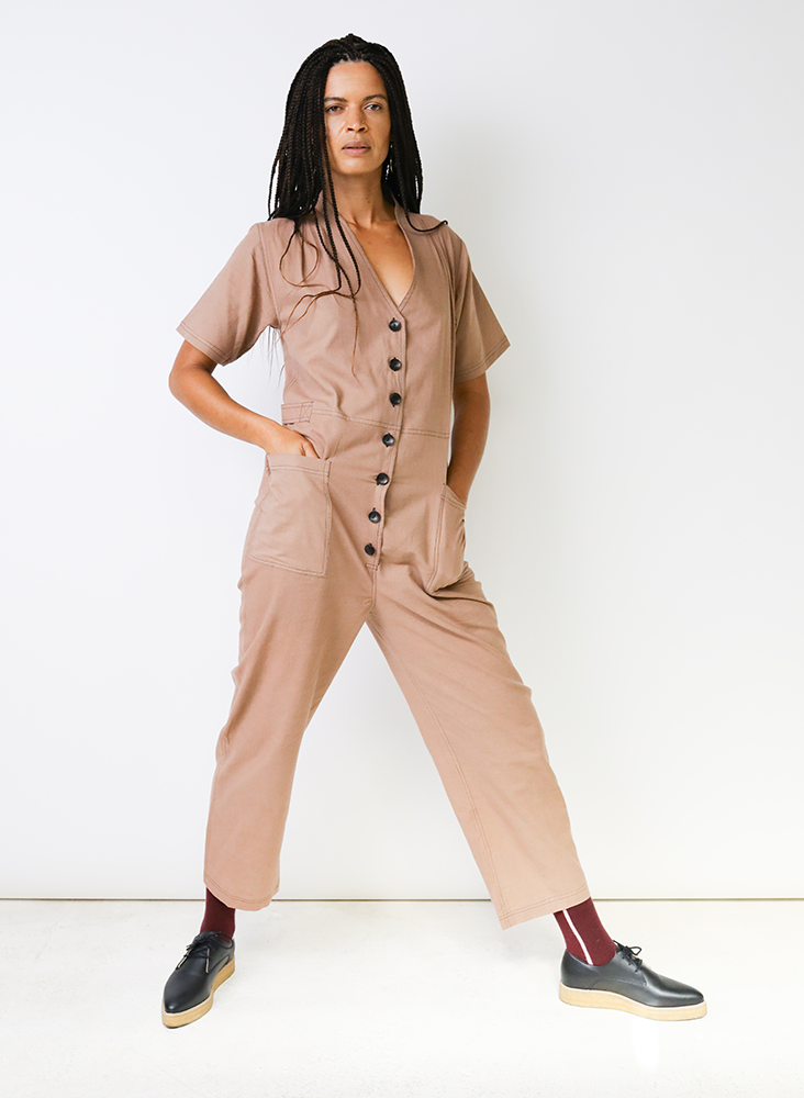 Amelia Romper, taupe – Seek Collective