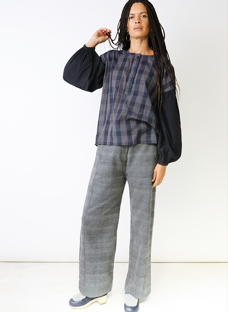 Haus Pants, black twill