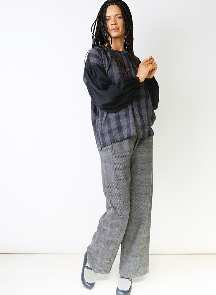 Haus Pants, black twill