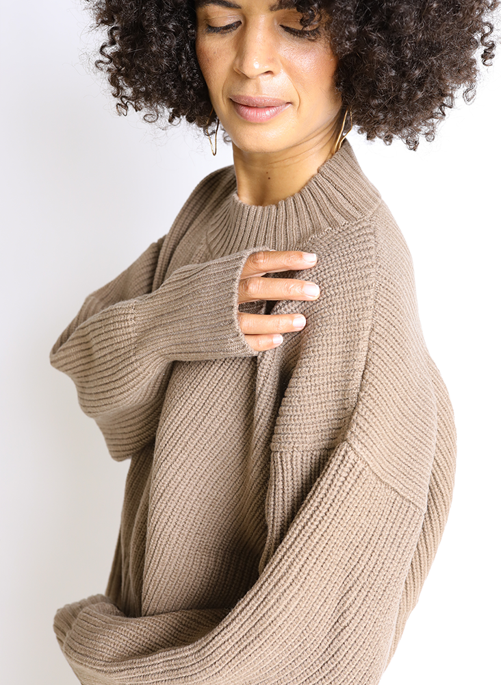 Rebecca Sweater, taupe