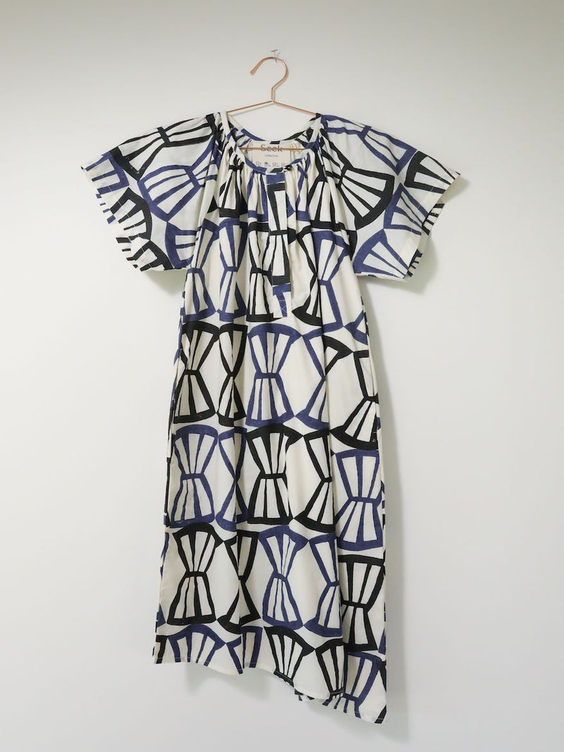 Leta Dress, bialetti print