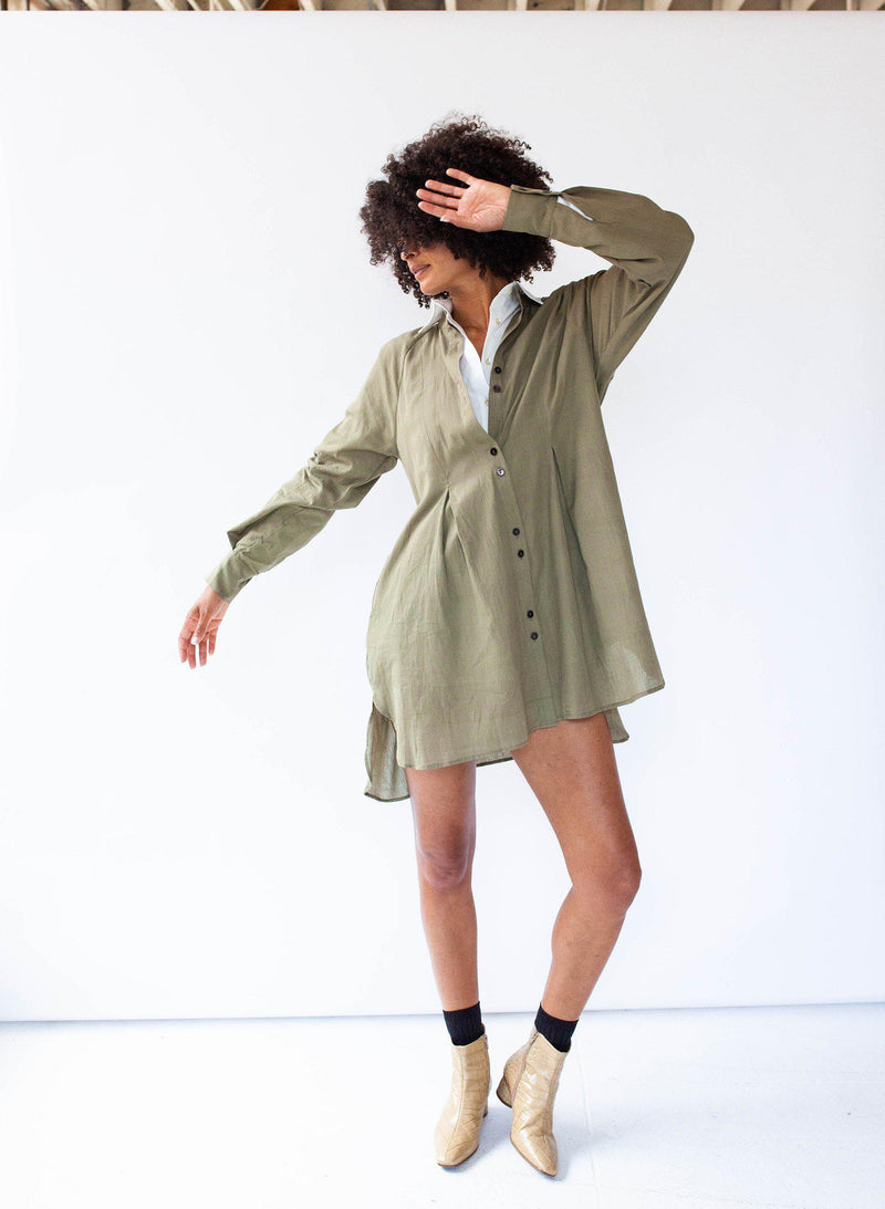 Sonia Dress, olive