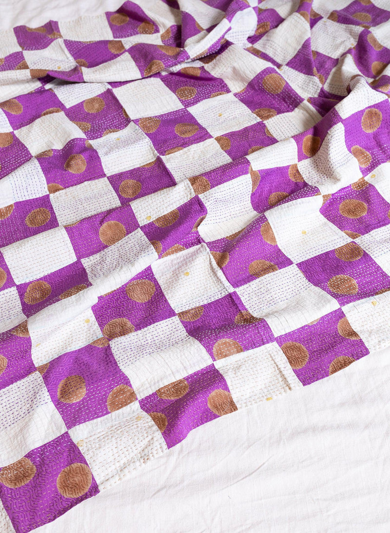 Gudri Quilt, orchid