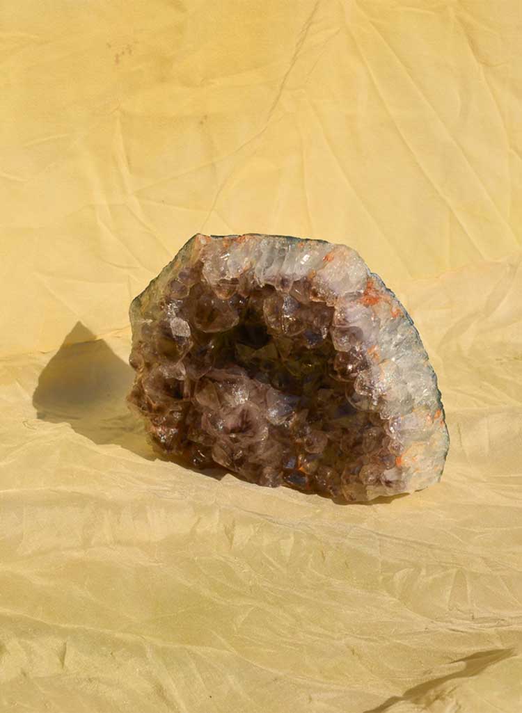 Market Finds: Large Smoky Quartz Crystal Geode