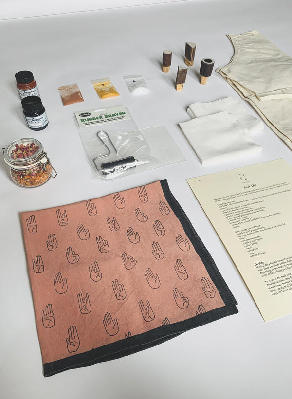 Seek DIY Natural Dyeing + Hand Block Printing