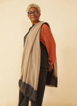 Kashmir Scarf, black