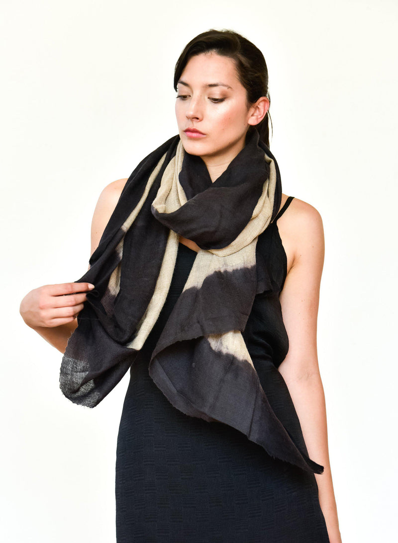 Kashmir Scarf, black