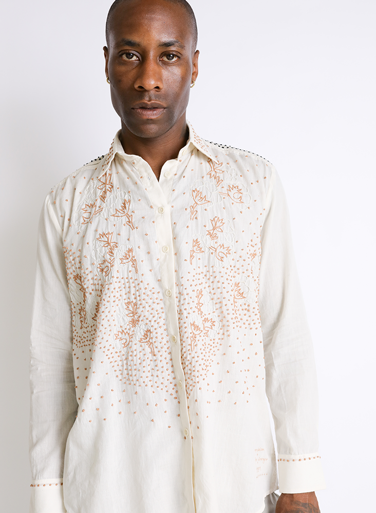 Unisex Page Shirt, natural cotton story