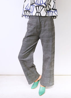 Haus Pants, black twill