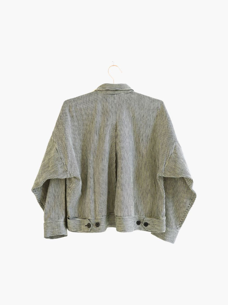 Tulsi Jacket, sand stripe